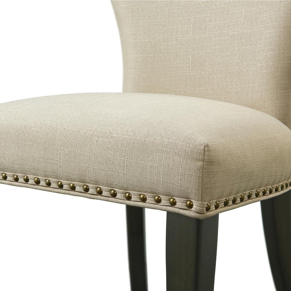Savoy Upholstered Dining Chairs, Cream (Set of 2). Picture 6