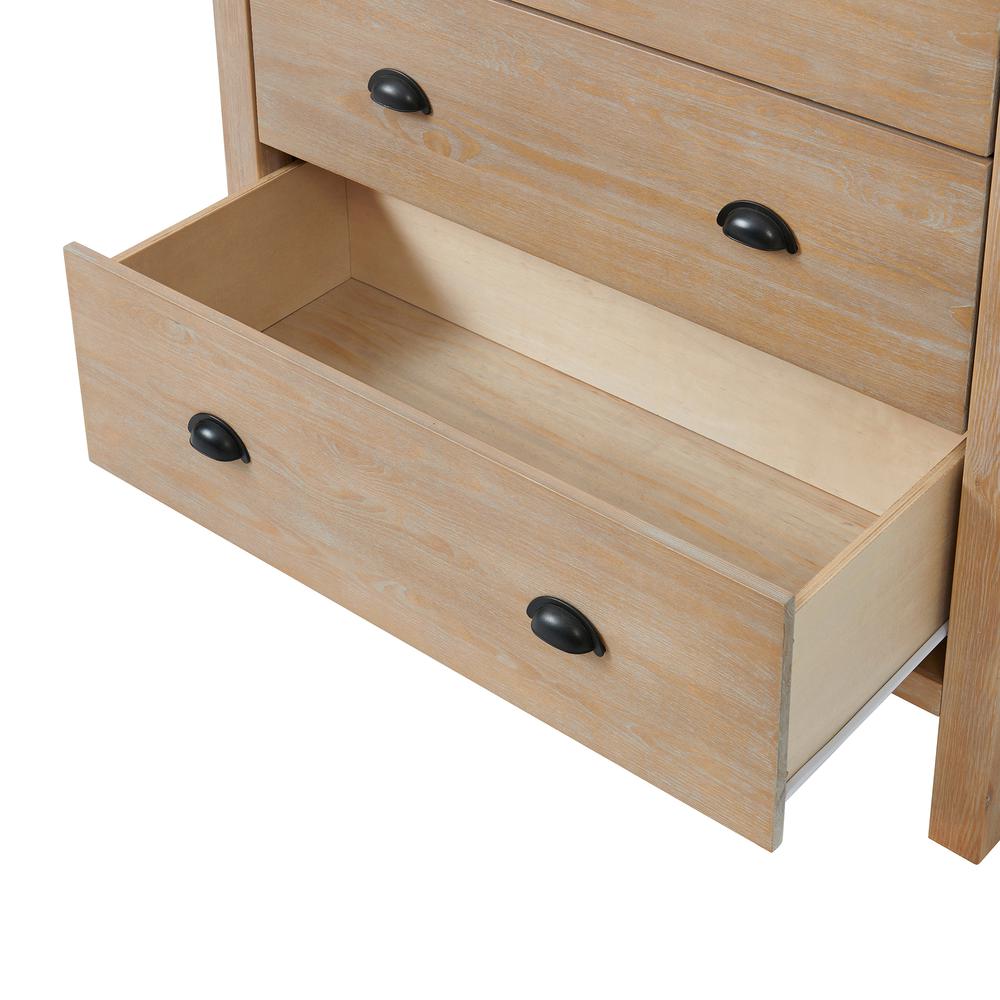 Arden 5-Drawer Wood Chest. Picture 4