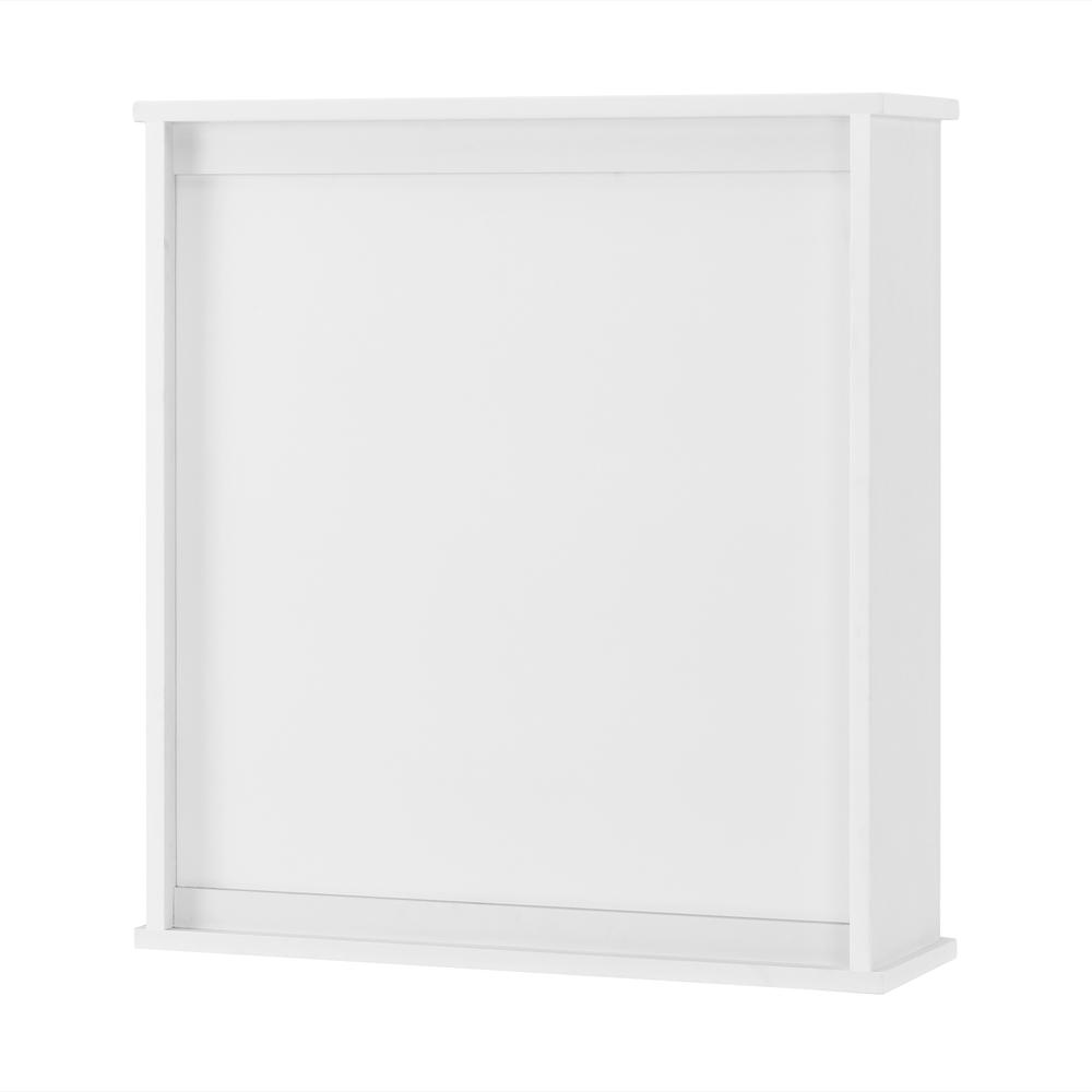 Derby 27"W x 29"H Wall Mounted Bath Storage Cabinet with Glass Cabinet Doors. Picture 7