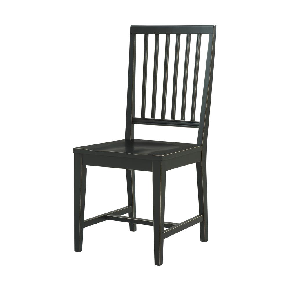 Vienna Wood Dining Chairs, Black (Set of 2). Picture 3