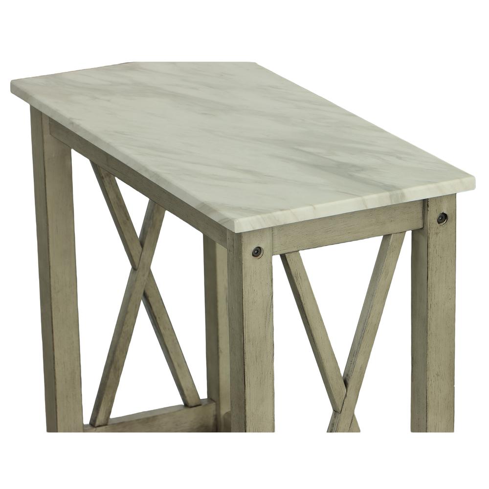 Chairside Table - Gray. Picture 4
