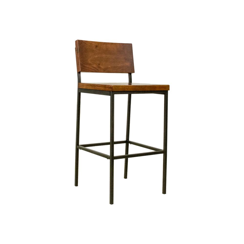 Wood/Metal Counter Stool. Picture 1