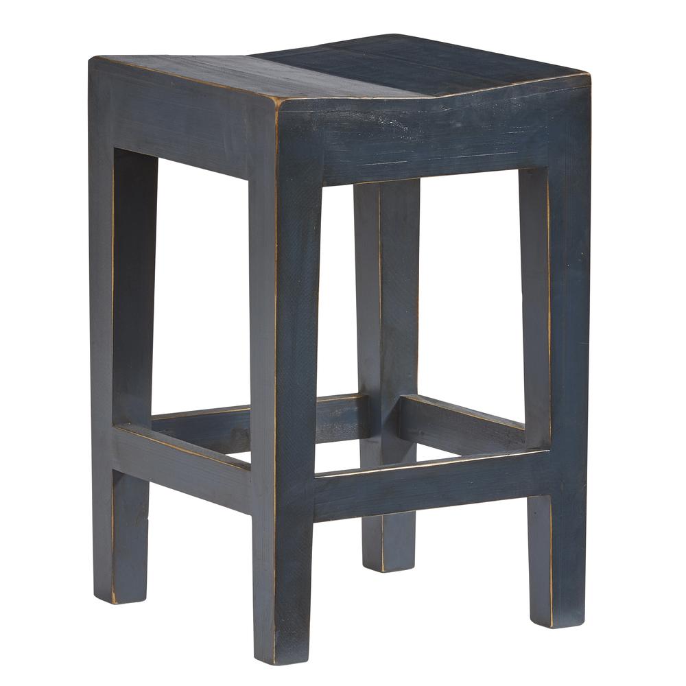 Counter Stool (2/CTN), Blue. Picture 2