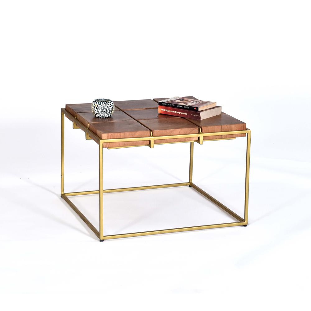 Bunching Table - 1/CTN, Natural/Gold. Picture 5
