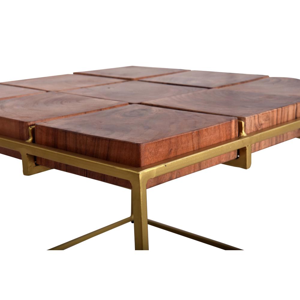 Bunching Table - 1/CTN, Natural/Gold. Picture 6