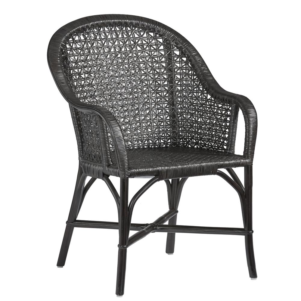 Accent Arm Chair, Black. The main picture.