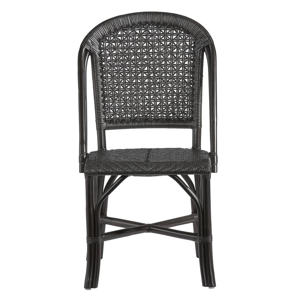 Accent Side Chair (2/CTN), Black. Picture 3