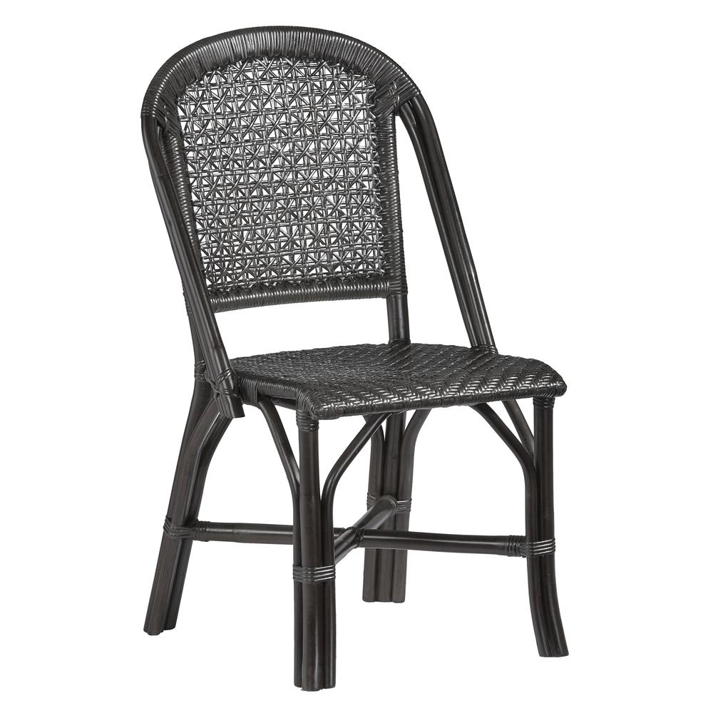 Accent Side Chair (2/CTN), Black. Picture 1