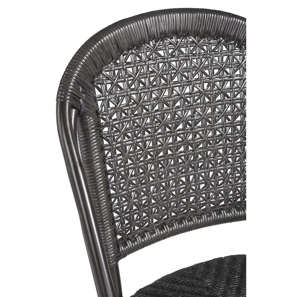 Accent Side Chair (2/CTN), Black. Picture 2