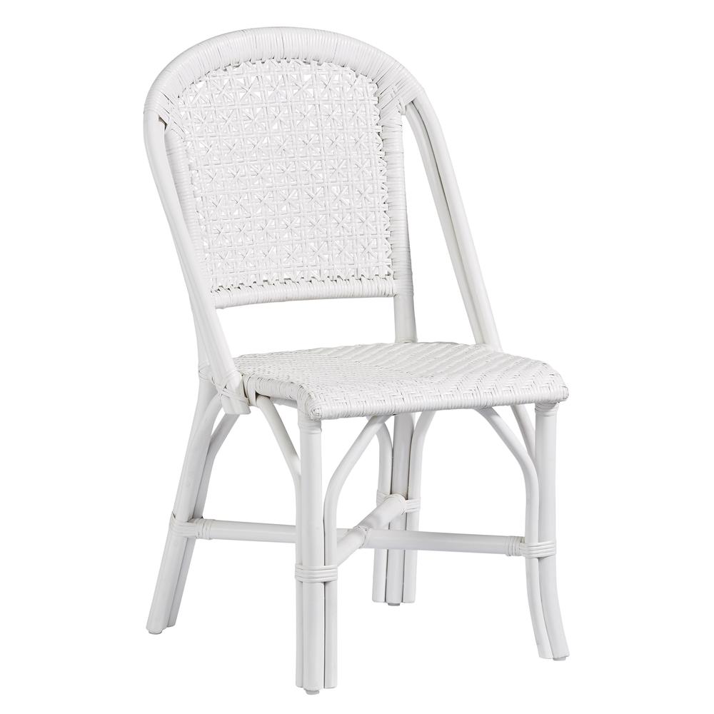 Accent Side Chair (2/CTN), White. Picture 3
