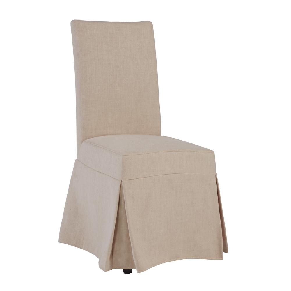 Slipcover Chair - Blush. The main picture.