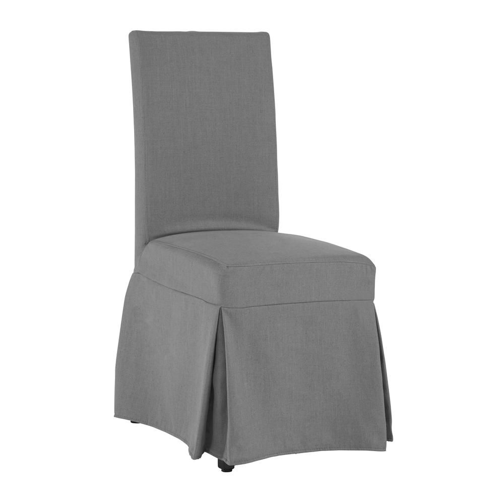 Slipcover Chair - Gray. Picture 1