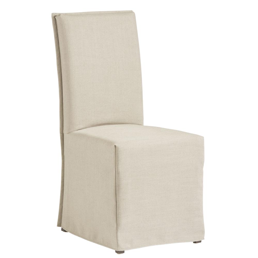 Slipcover Chair- Off-white 1/CTN, White. Picture 1