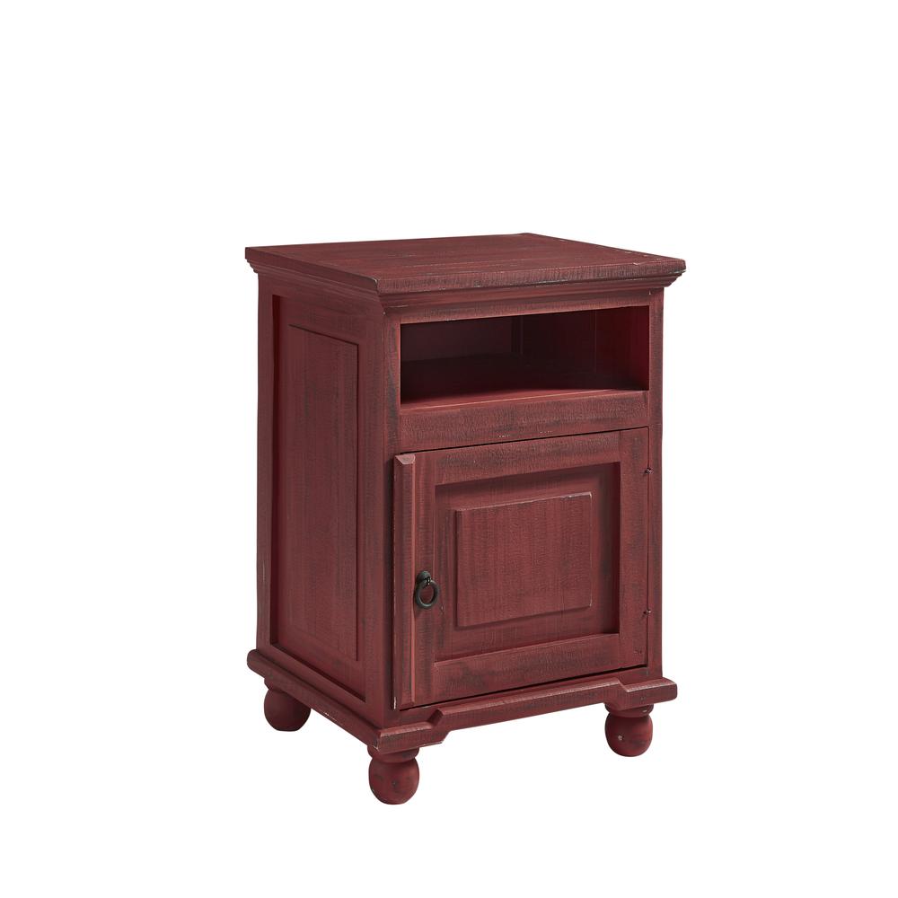 Nightstand - Rustic Red. Picture 1