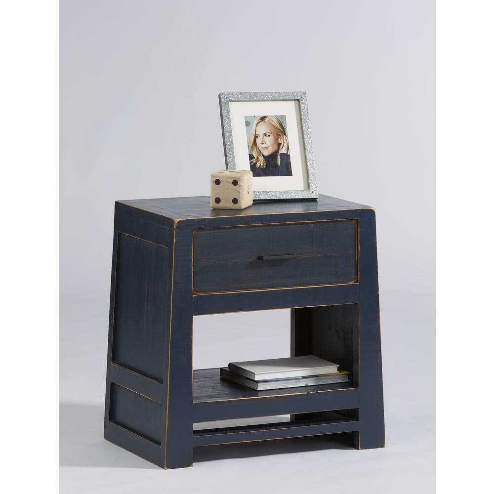 Nightstand - Navy- A712-69N. Picture 1