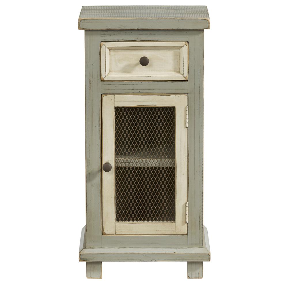 Small Chairside Chest - Gray- A751-69G. Picture 4