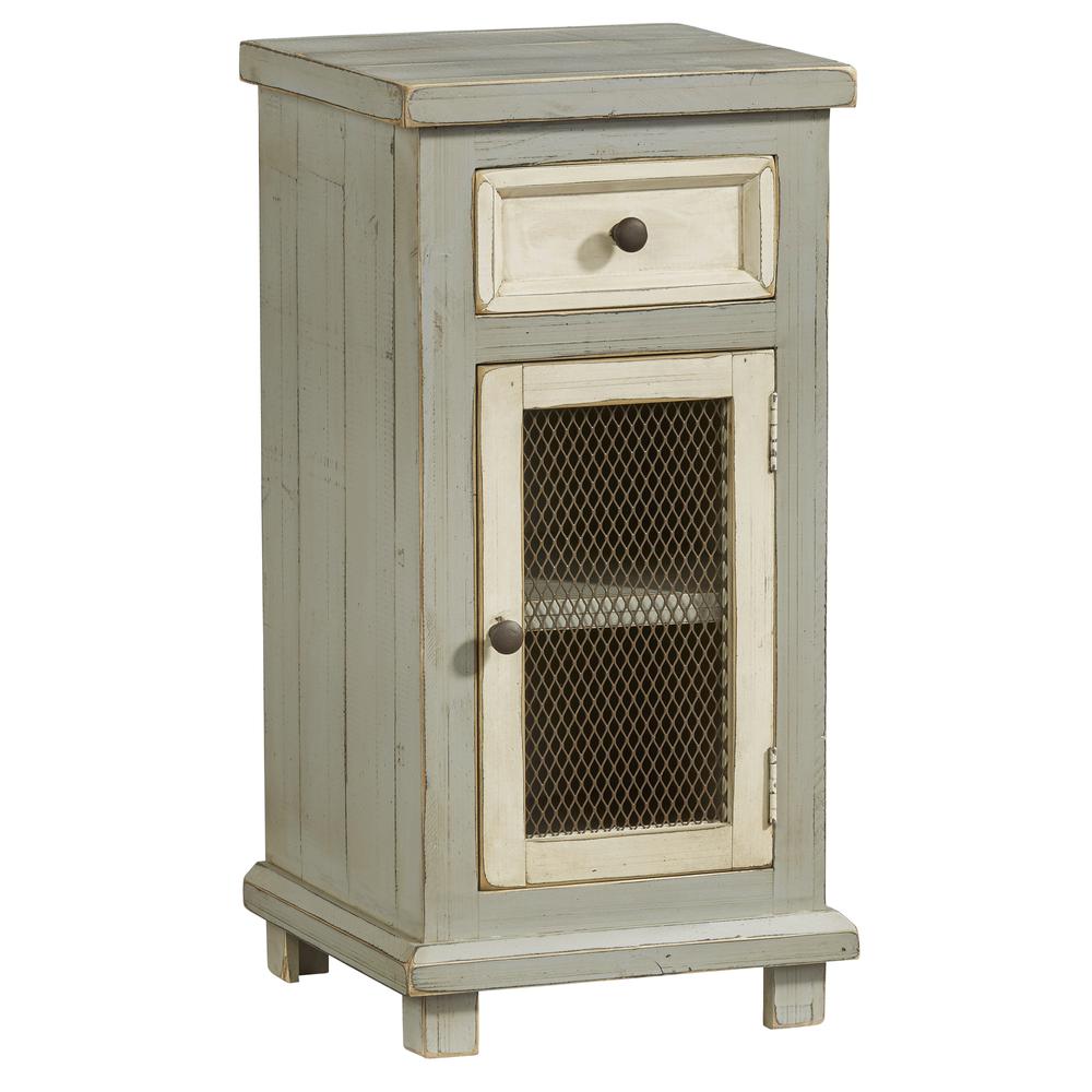 Small Chairside Chest - Gray- A751-69G. Picture 2