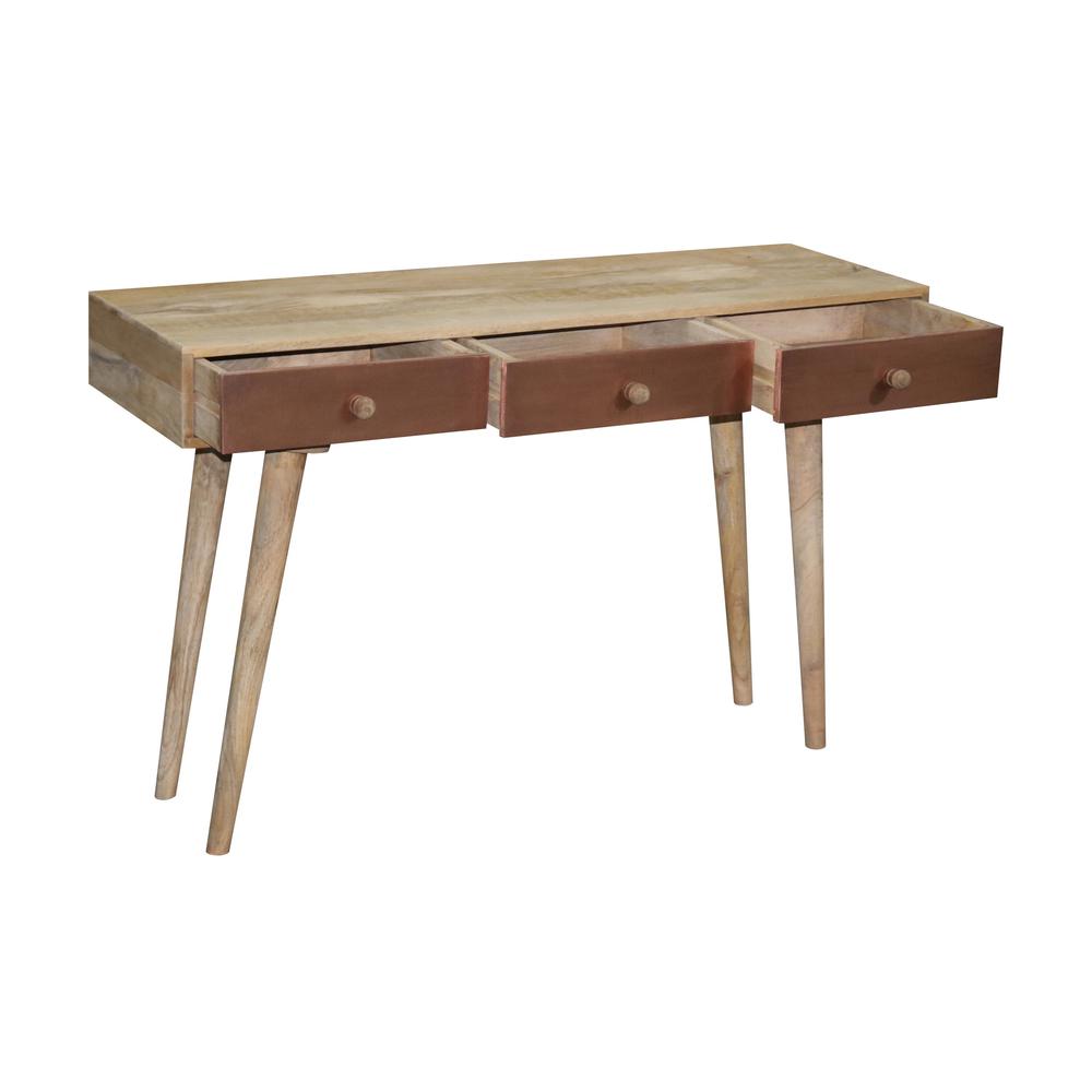 Sofa/Console Table, Tan/Copper. Picture 3