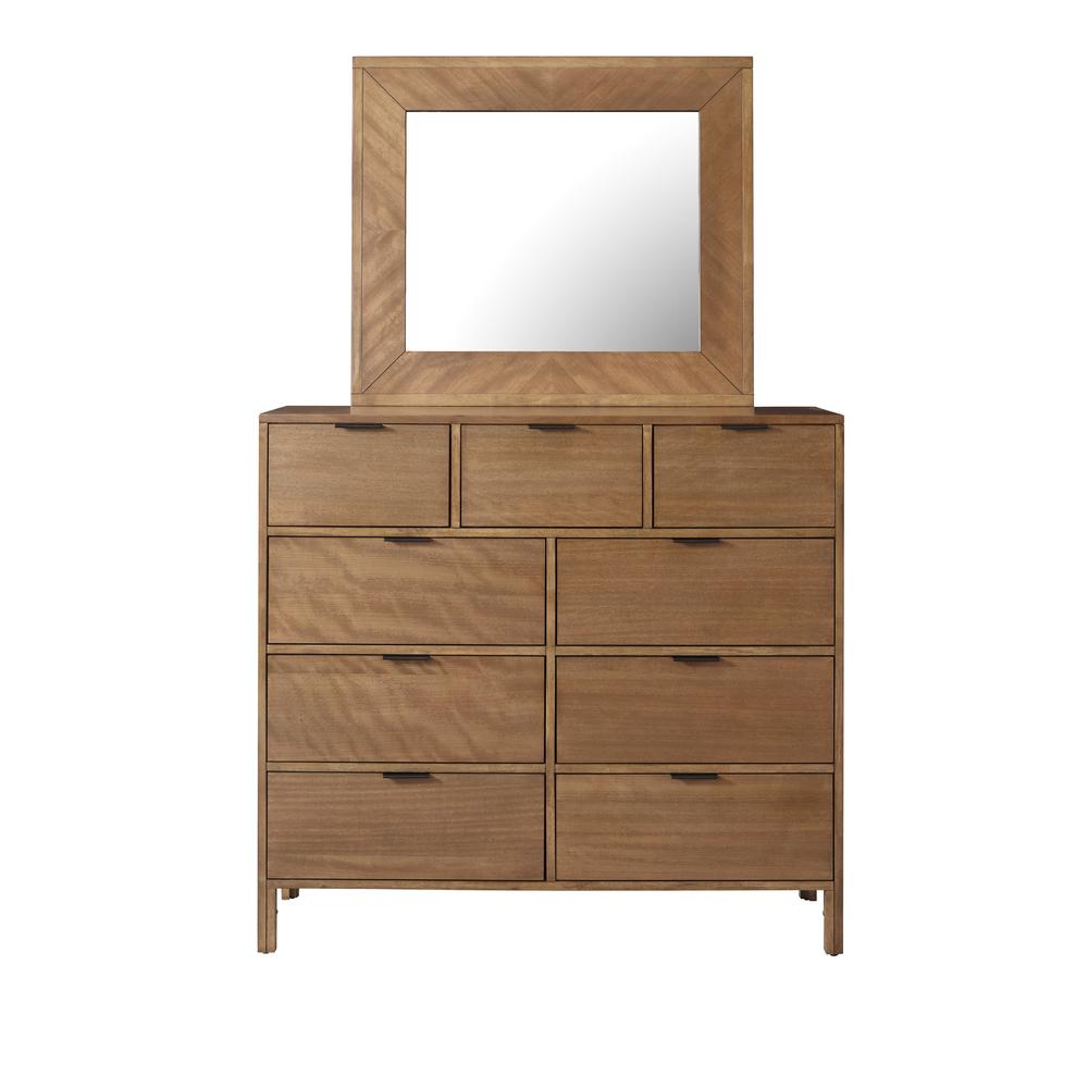 Drawer Dresser & Mirror. Picture 2