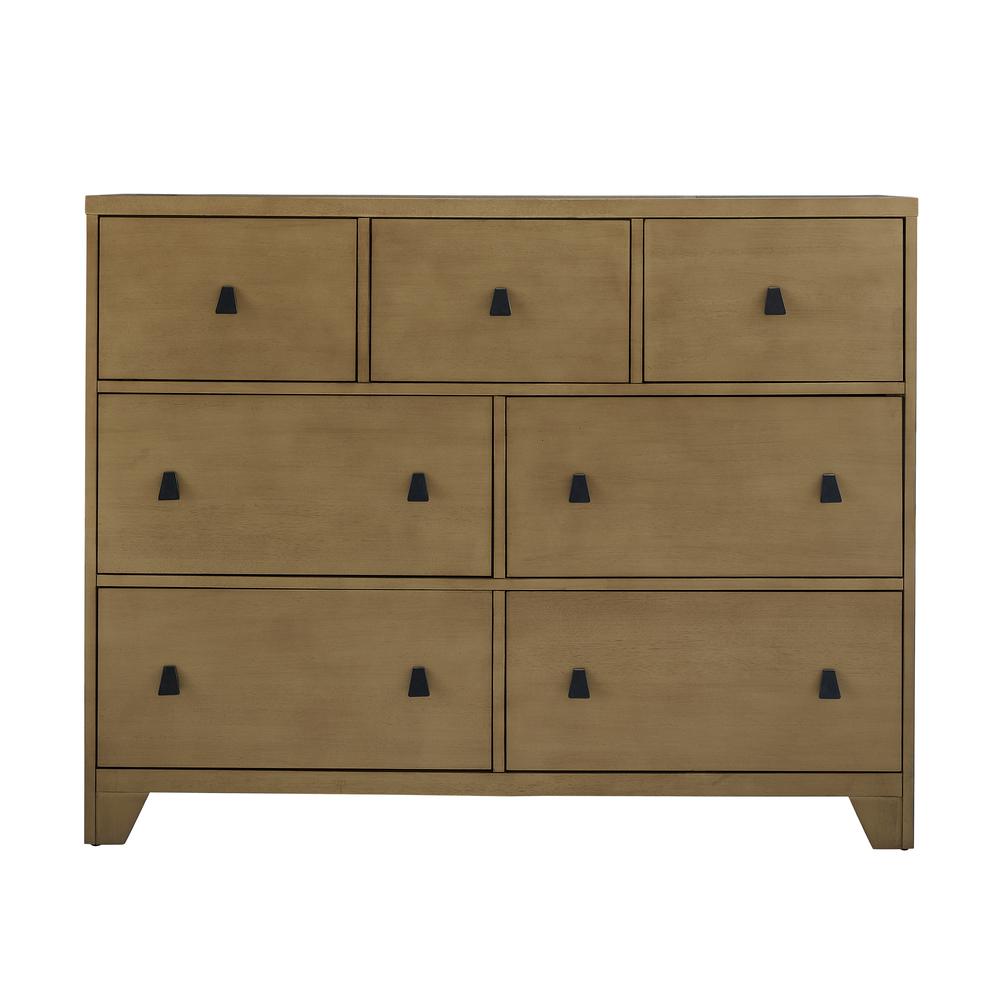 7 Drawer Double Dresser. Picture 1