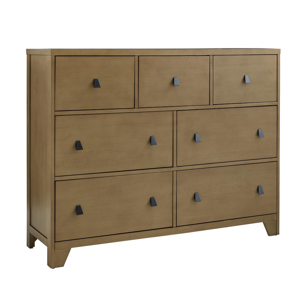 7 Drawer Double Dresser. Picture 2