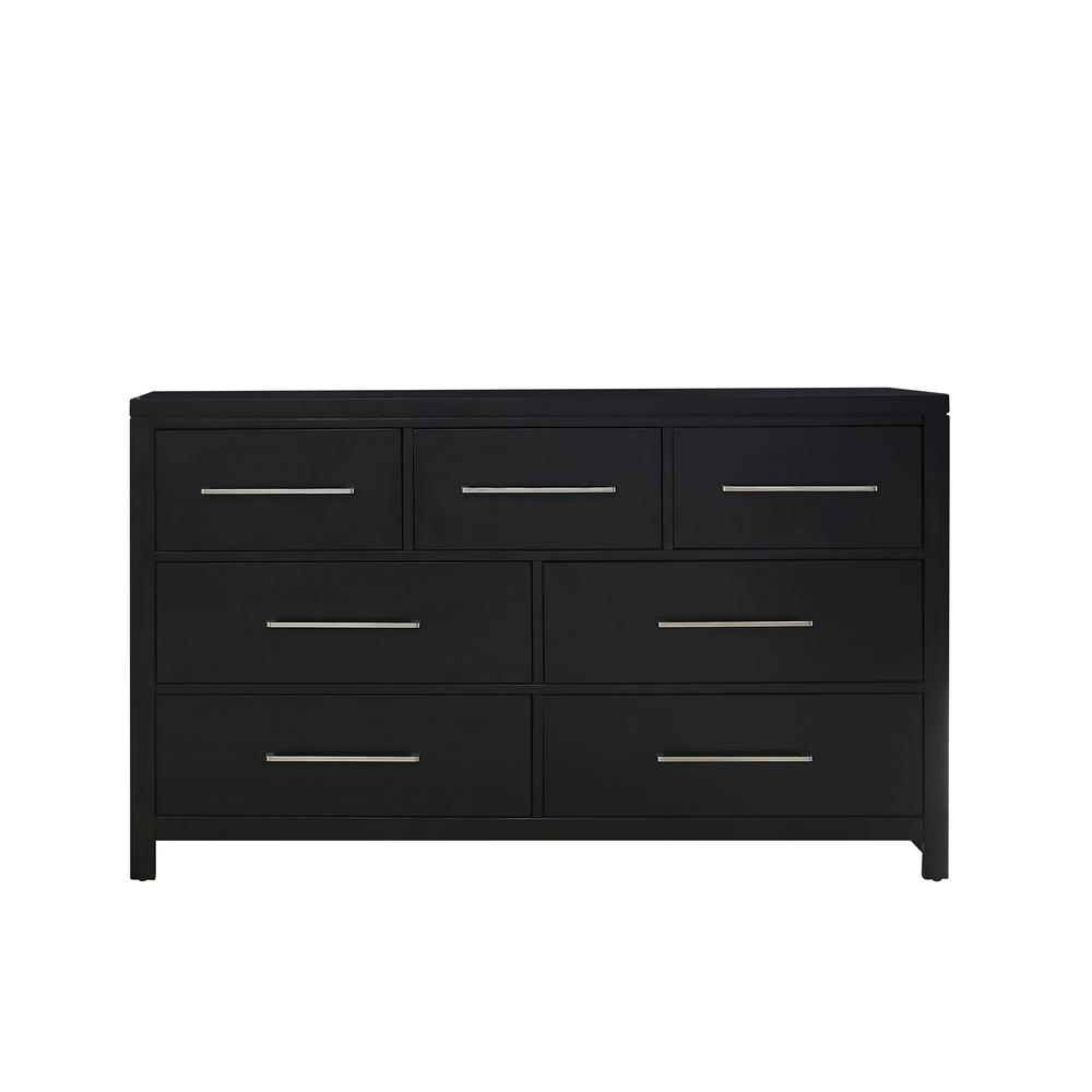 Drawer Dresser, Black. Picture 1