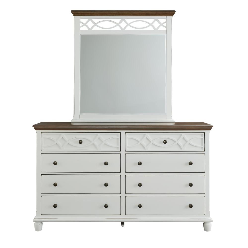 Dresser, Oak/ Vanilla. Picture 4