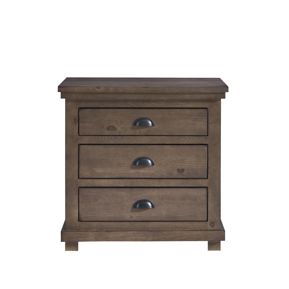 Nightstand, Brown. Picture 1