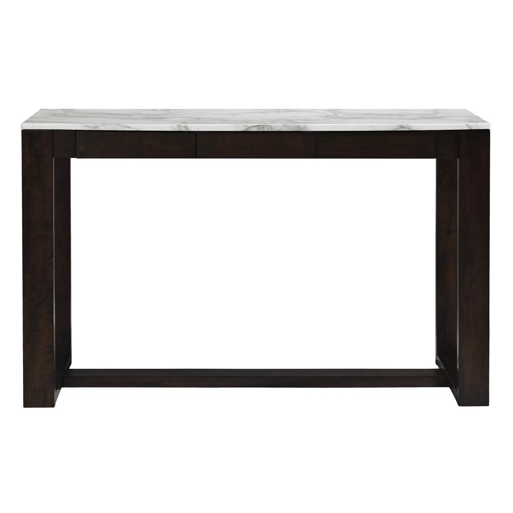 Counter Table, Java/White Faux Marble. Picture 1