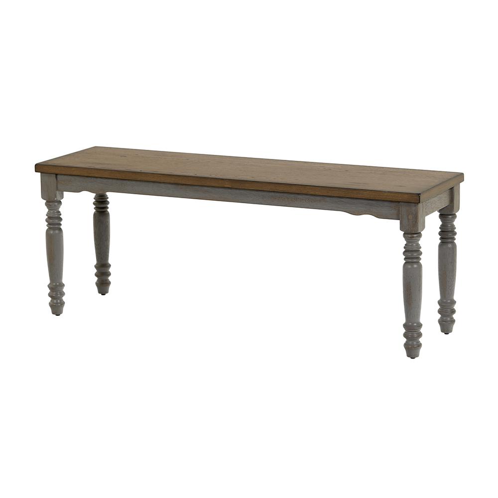 Dining Bench - Gray. Picture 1