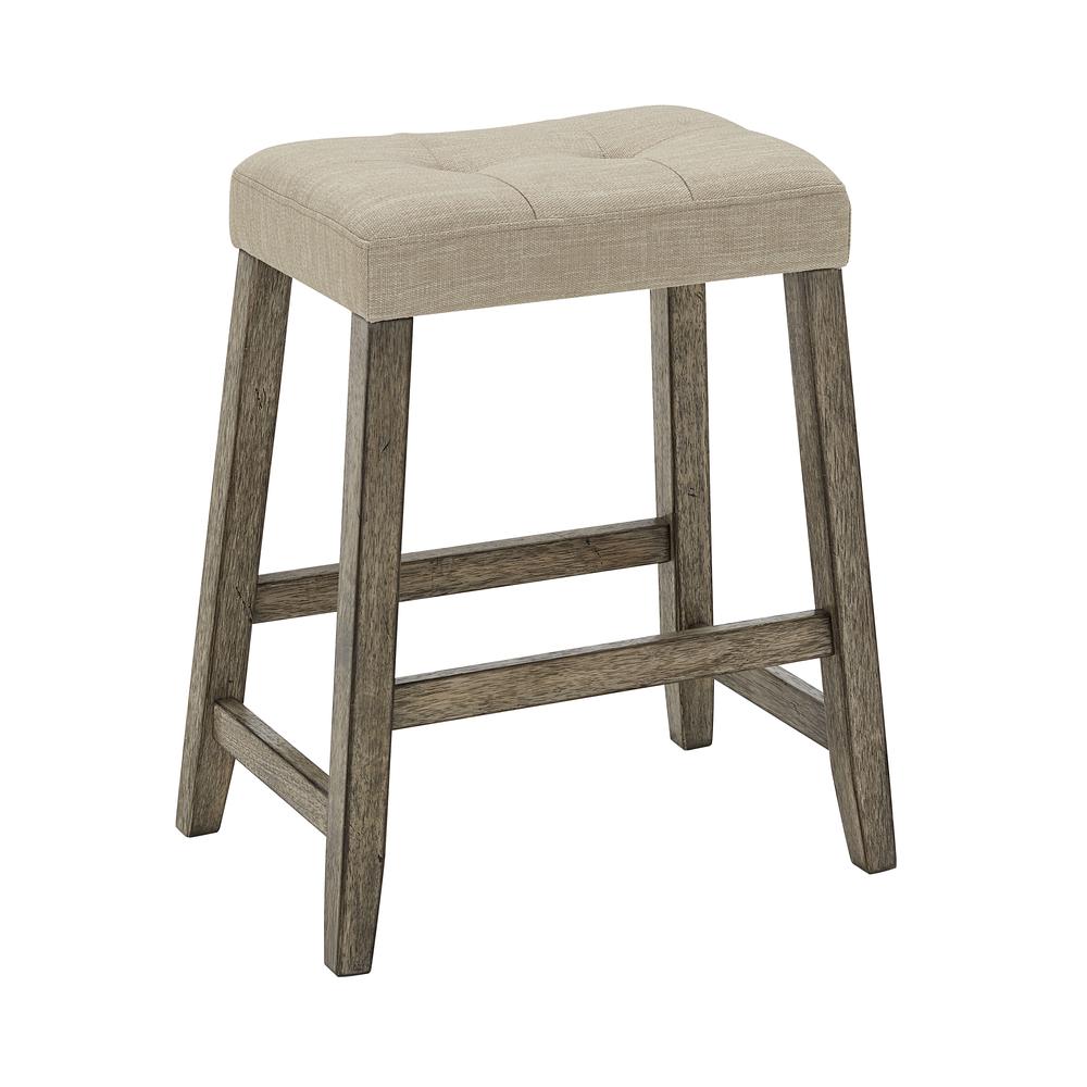 Upholstered Counter Stool, set of 2. Picture 2