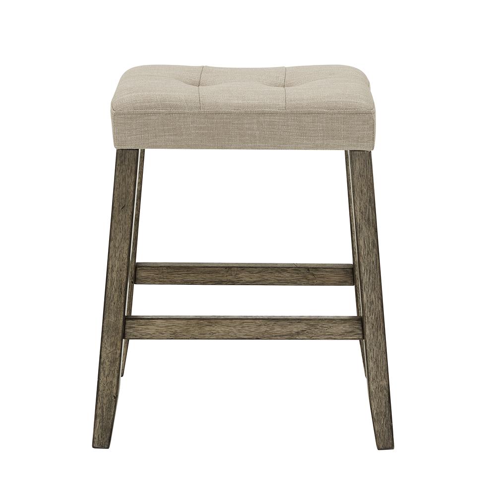 Upholstered Counter Stool, set of 2. Picture 1