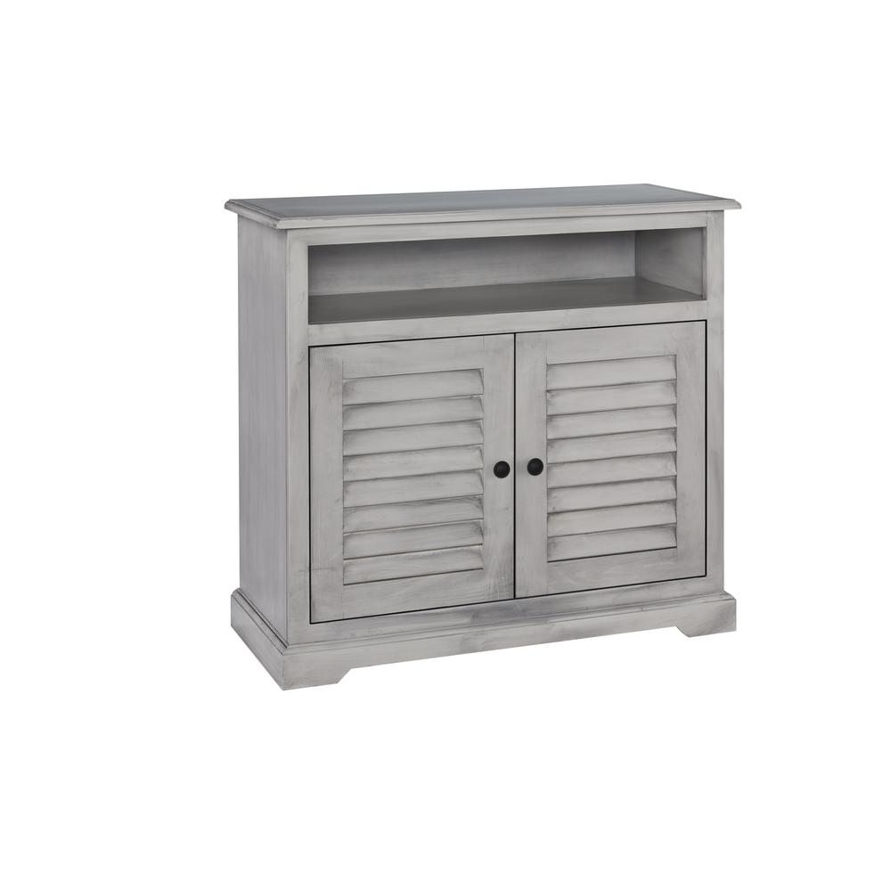 Accent Chest in Gray color. Picture 1
