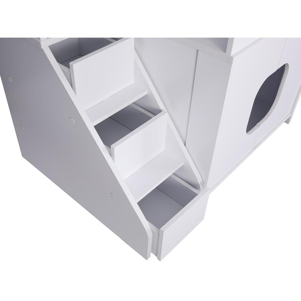 Cat Pet House - White. Picture 4