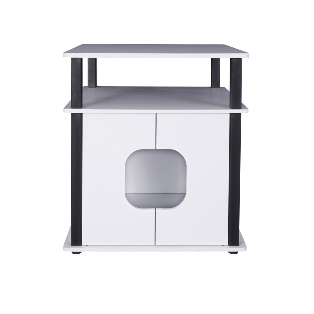 Pet Bedside Table - White. Picture 4