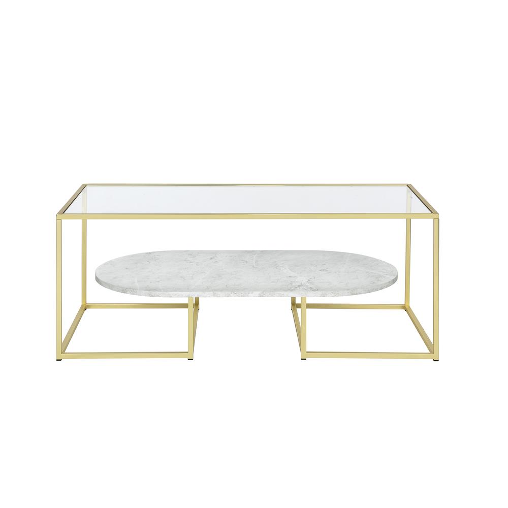 Cocktail Table, Gold. Picture 1