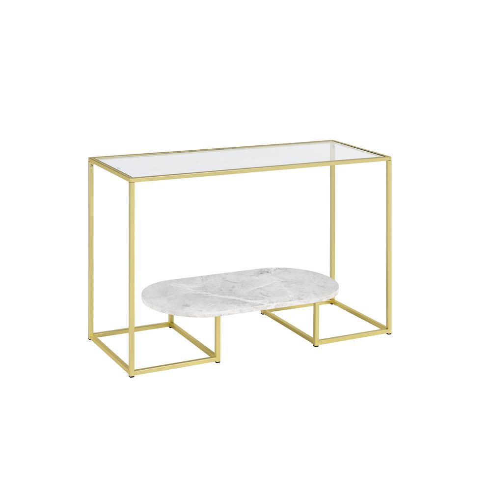 Sofa/Console Table, Gold. Picture 2