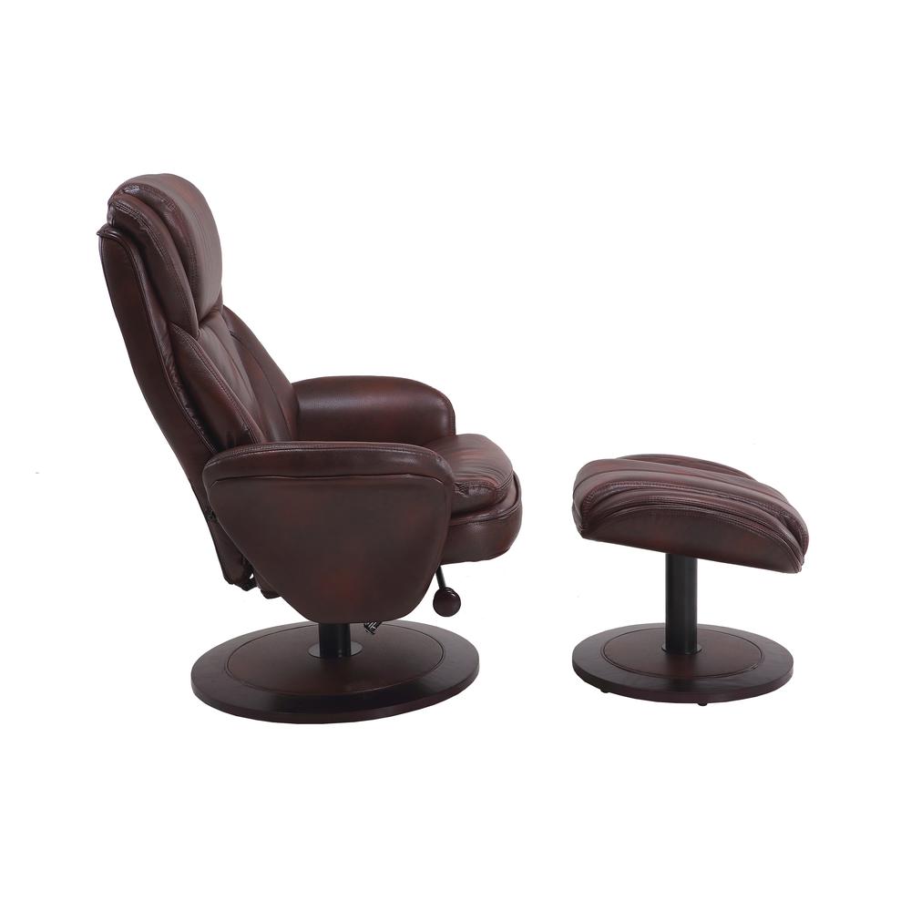 Relax-R™ Nova Recliner Whisky Air Leather. Picture 2