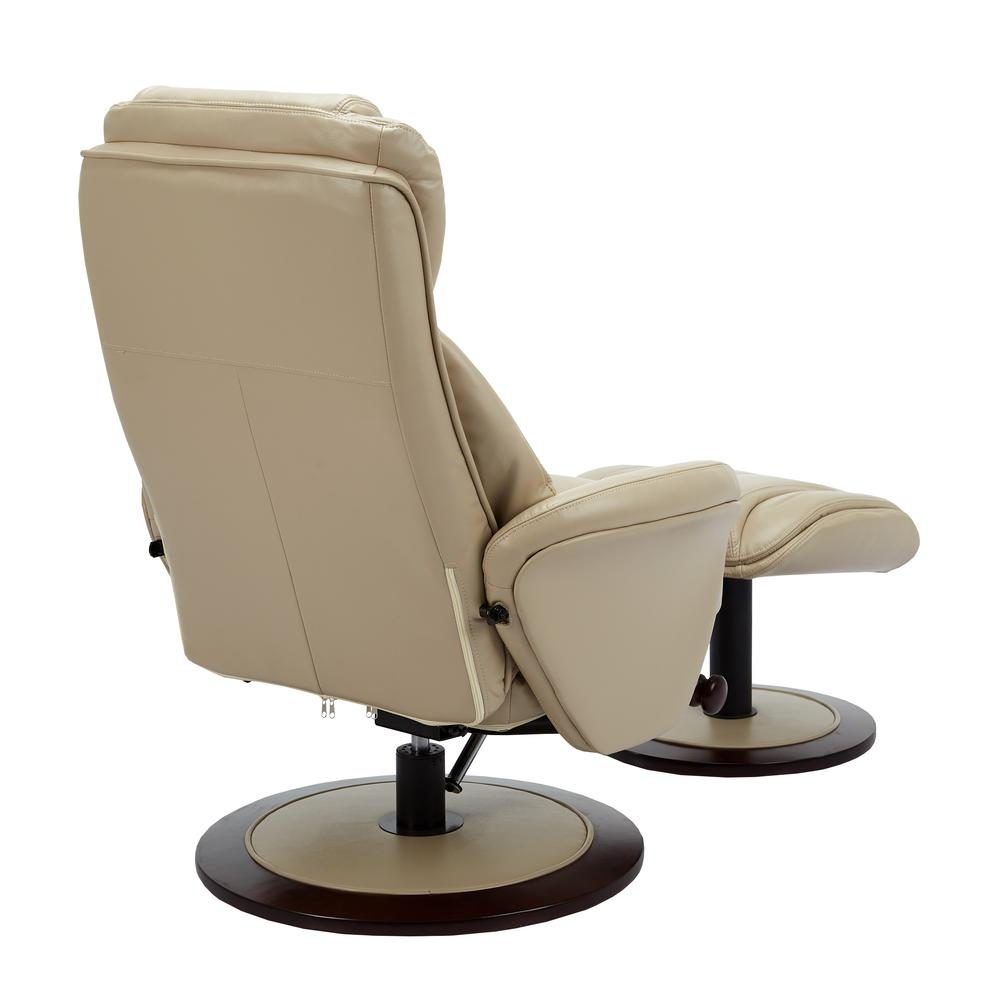 Relax-R™ Nova Recliner Cobblestone Air Leather. Picture 5