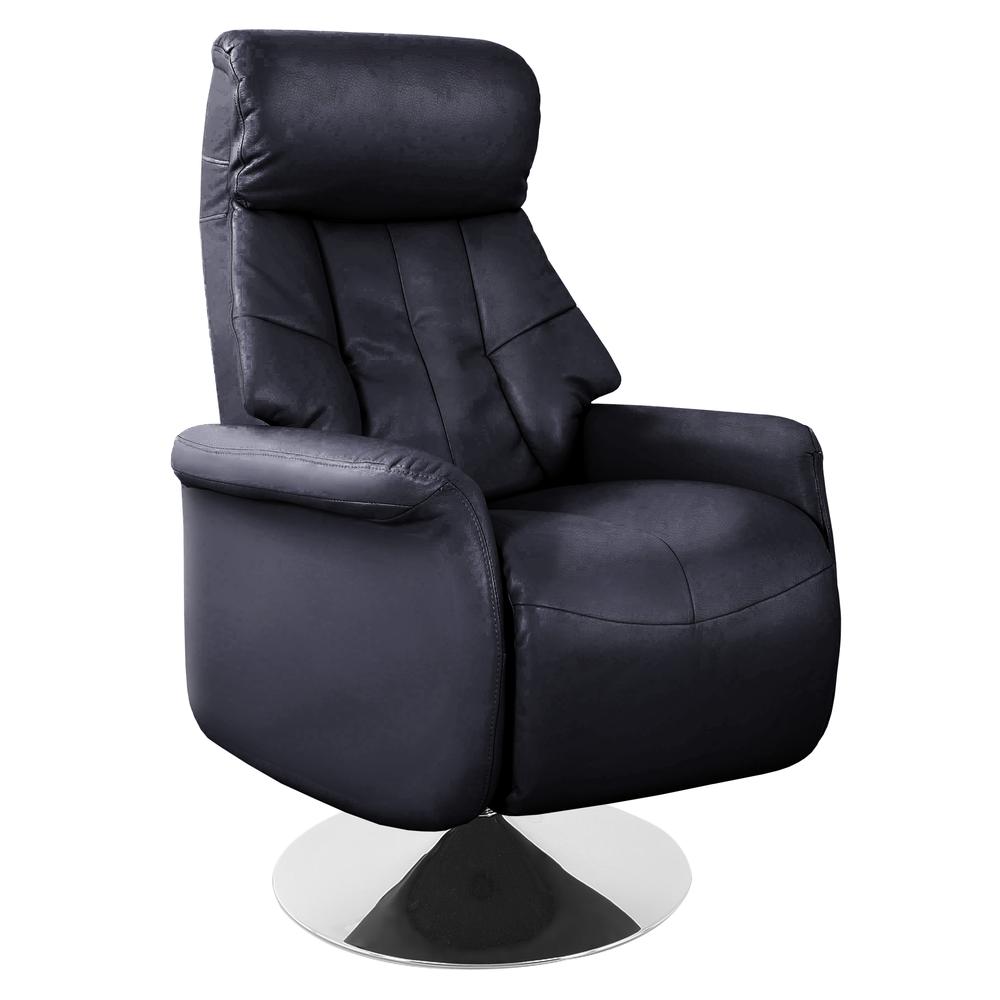 Relax-R™ Orleans Recliner in Black Air Leather. Picture 7