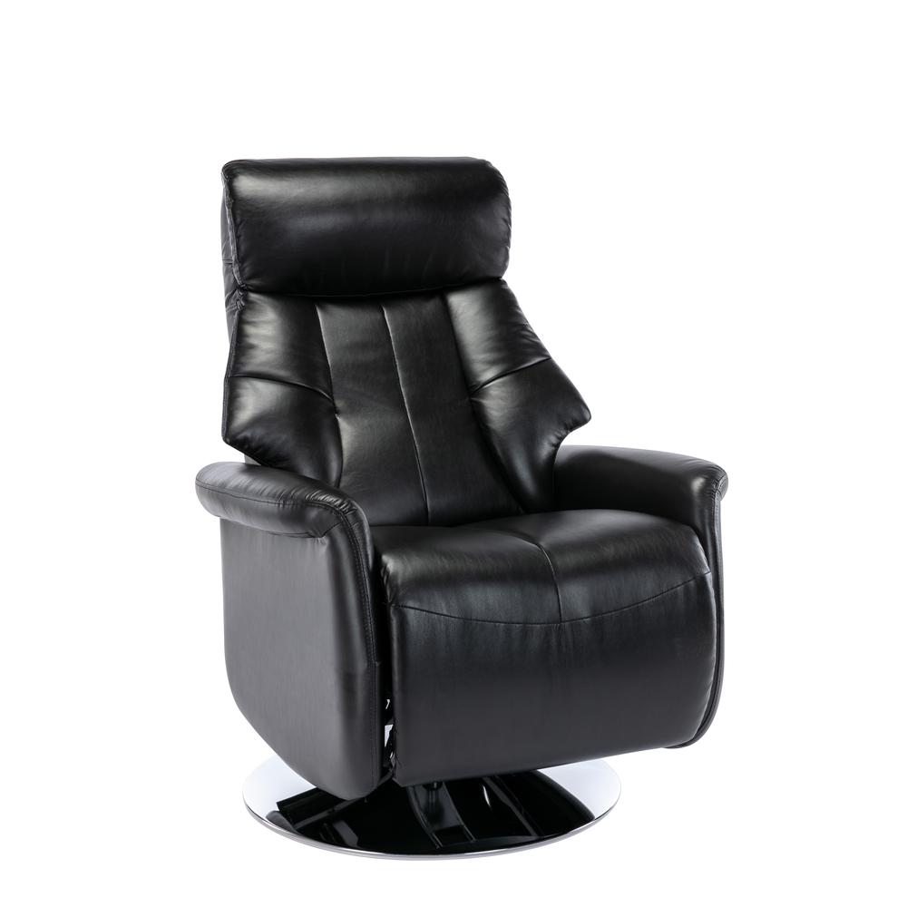 Relax-R™ Orleans Recliner in Black Air Leather. Picture 2