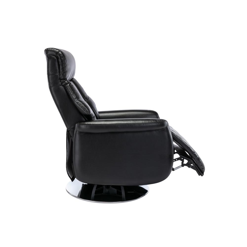 Relax-R™ Orleans Recliner in Black Air Leather. Picture 5