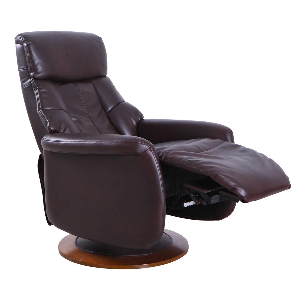 Relax-R™ Orleans Recliner in Espresso Air Leather. Picture 1