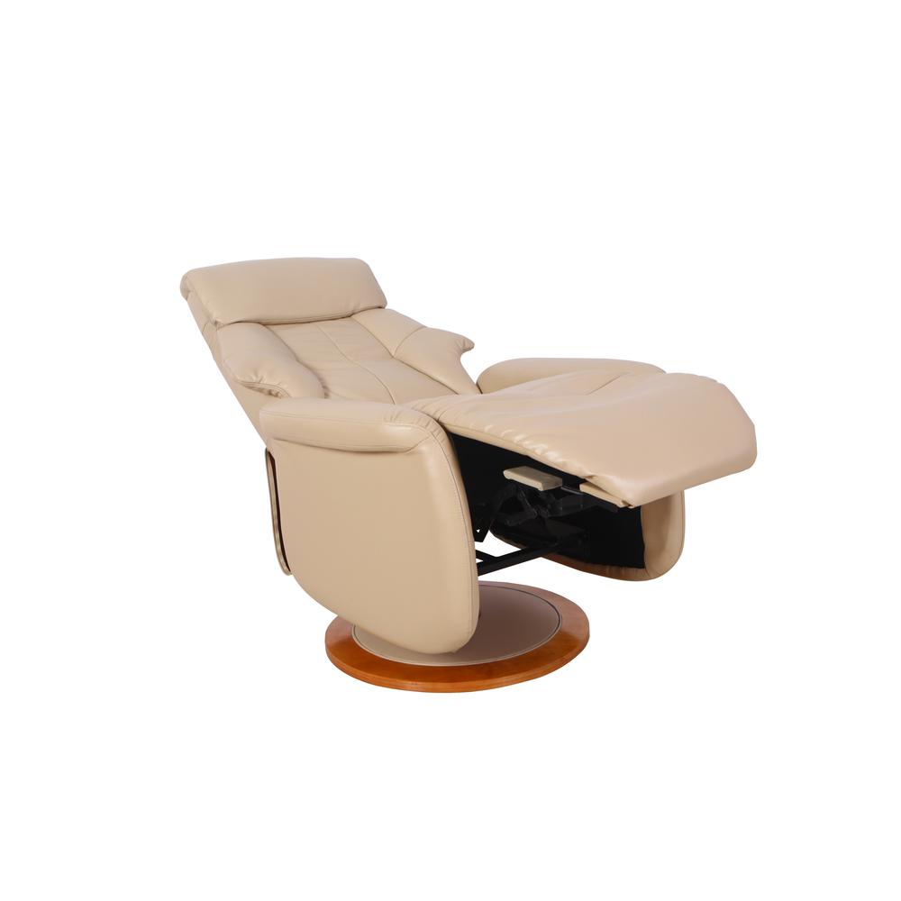 Relax-R™ Orleans Recliner in Cobble Air Leather. Picture 2