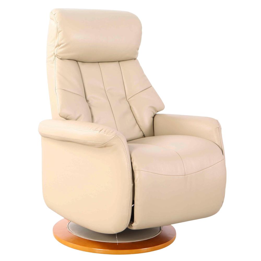 Relax-R™ Orleans Recliner in Cobble Air Leather. Picture 4