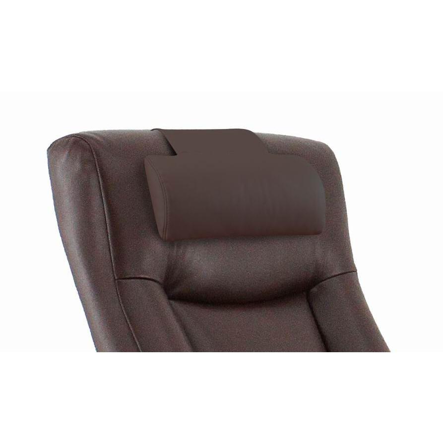 Relax-R™ Cervical Pillow in Whisky Air Leather. Picture 1