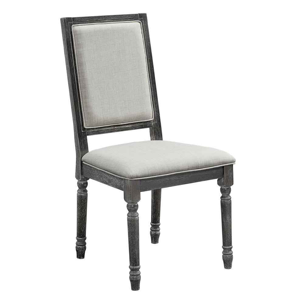 Upholstered Back Chair, Set of 2. Picture 1
