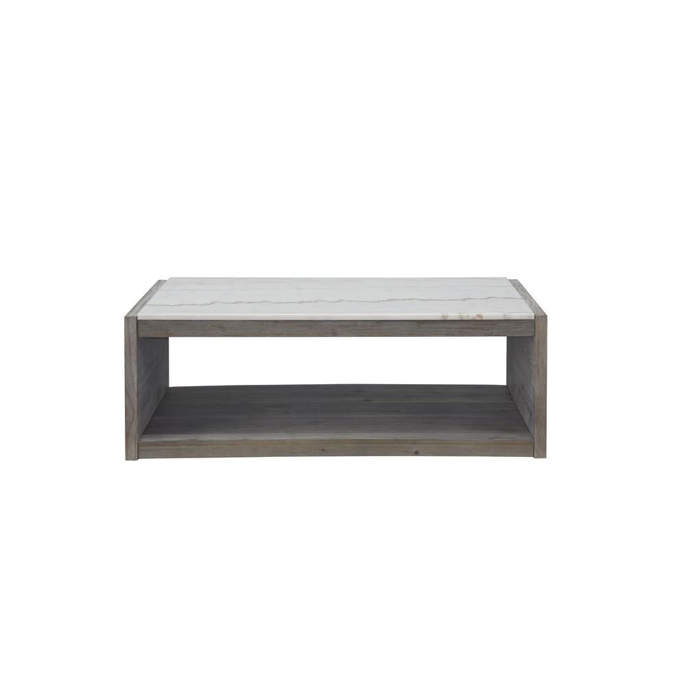 Marble Top Cocktail Table, Moonlit Gray. Picture 2