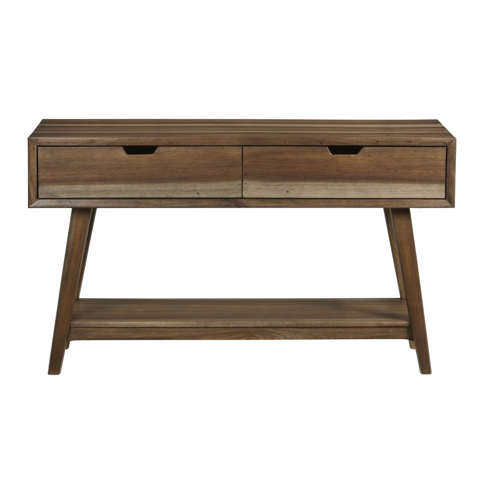 Sofa/Console Table - Brown. Picture 2