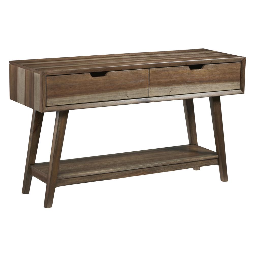 Sofa/Console Table - Brown. Picture 1